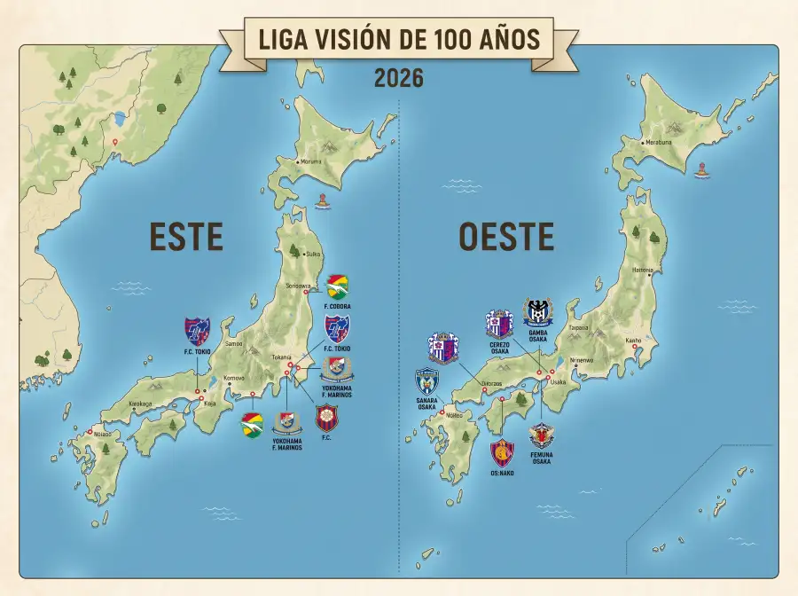 100 Year Vision League 2026: guía de apuestas — Momio Nippon